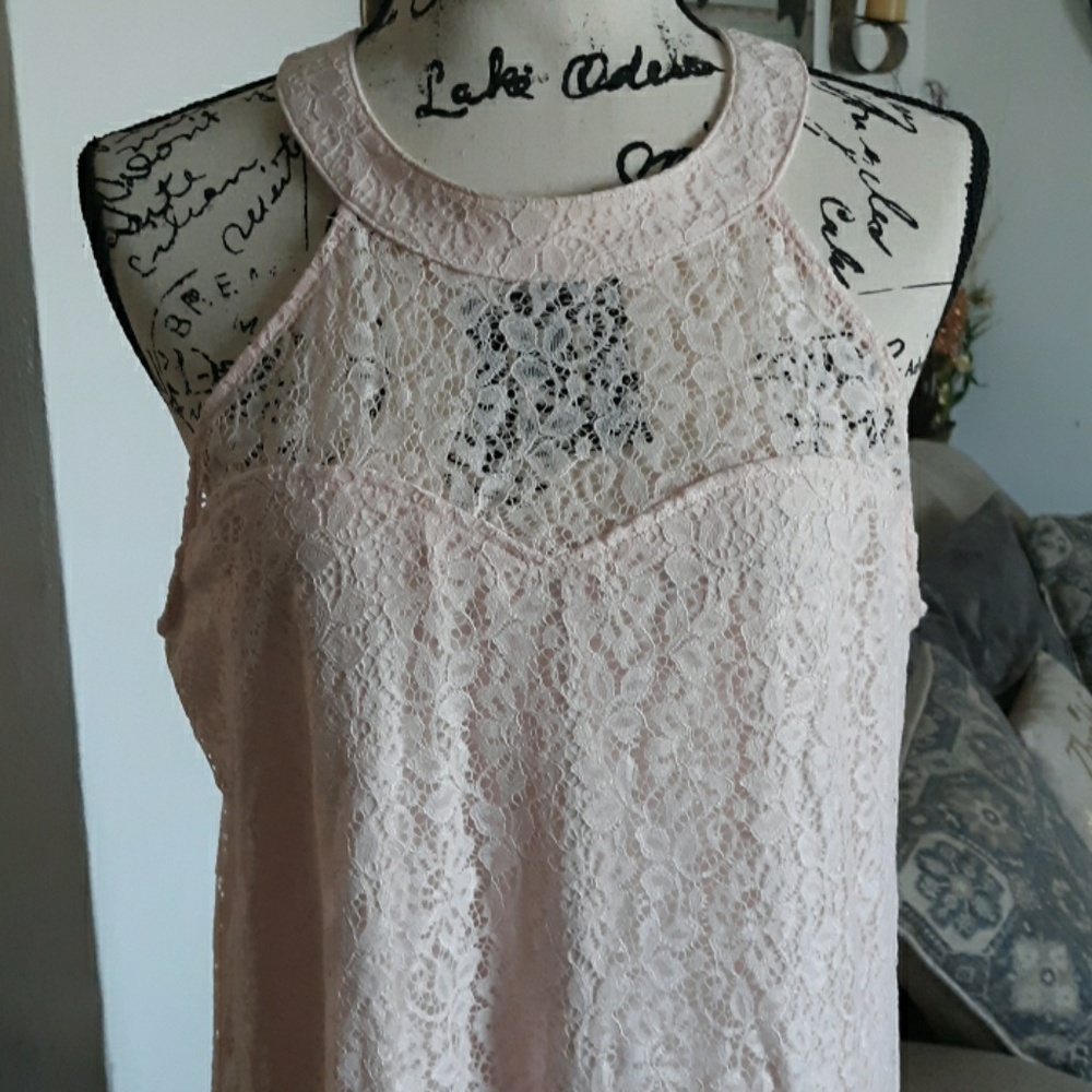 NEW! CANDIES LACE DRESS SZ L